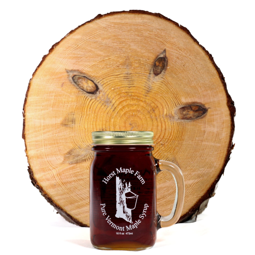 500ml Glass Mason Mug