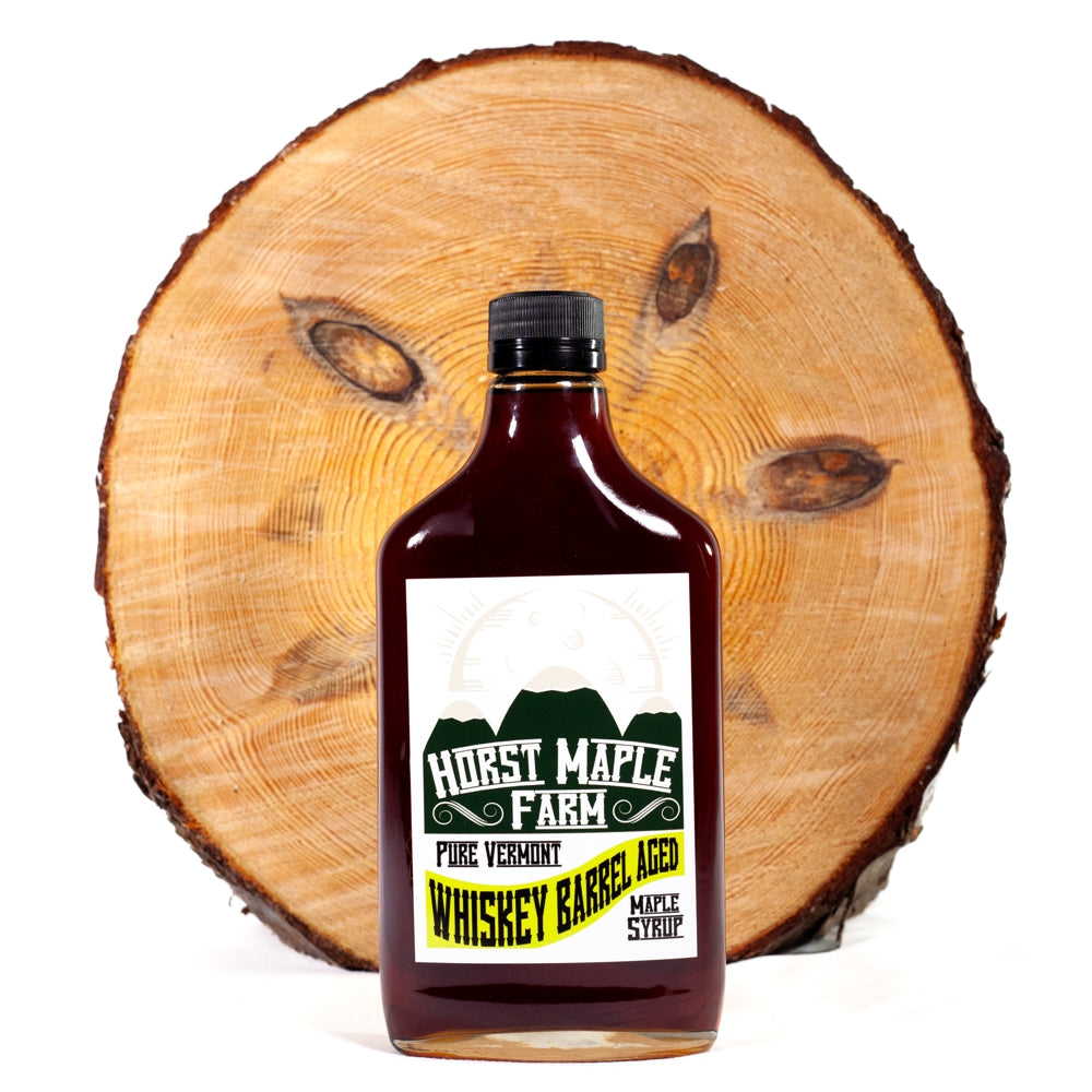 Whiskey Aged Maple Syrup (375ml Flask)